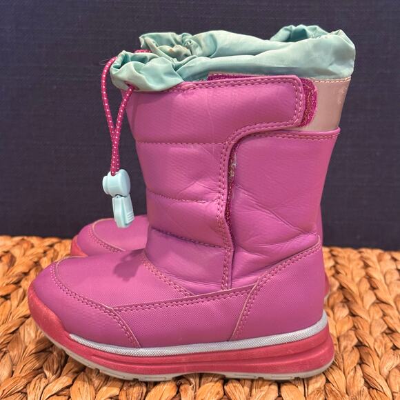 Lands End Purple Insulated Snow Boots Sz 9 Winter Boots Snow Boots - Picture 7 of 8